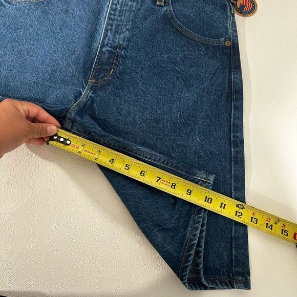 Vintage Carhartt Made in USA Relaxed Fit Jean Shorts NWT | 15oz Denim size 31 - Picture 10 of 13